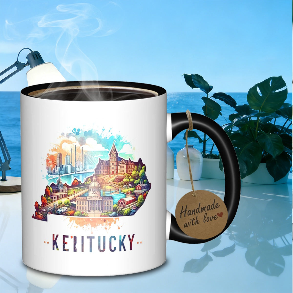 Tailorly Black Accent 11 oz Mug - landmarks