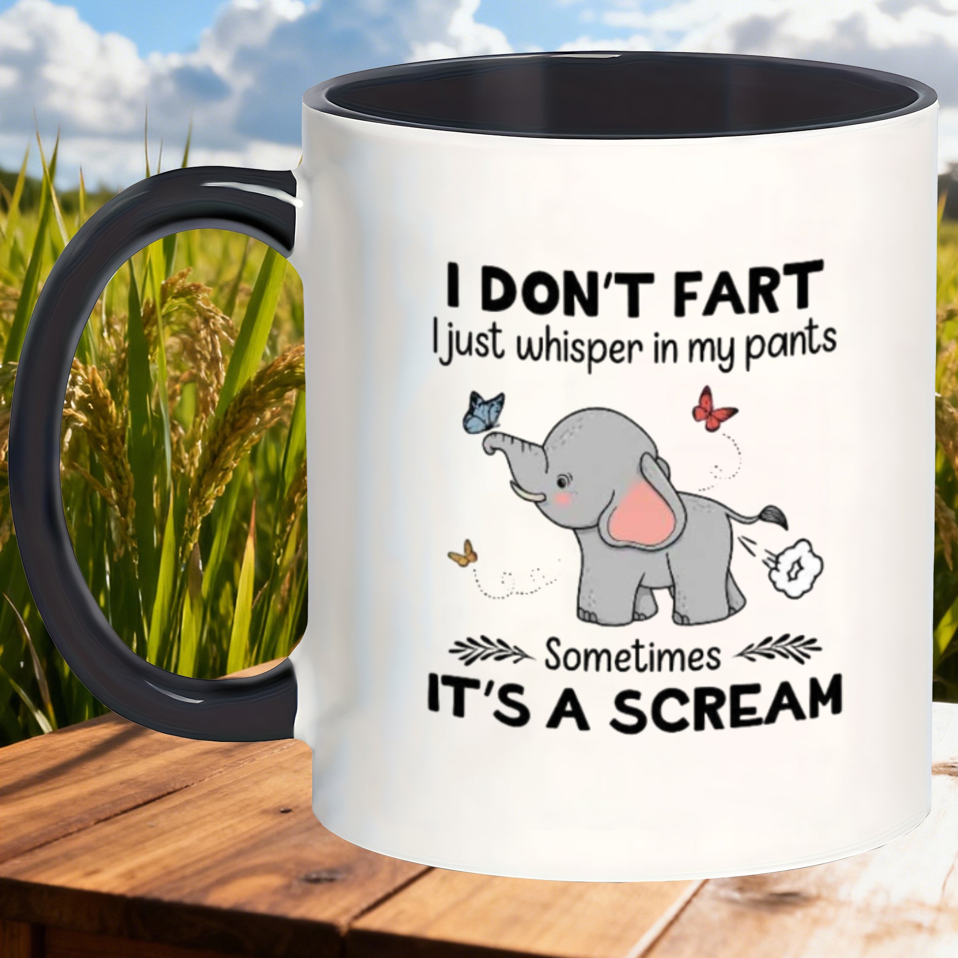 Tailorly Black Accent 11 oz Mug - mugs featuring an are perfect for christmas thanksgiving valentines day and or party setting and are reusable