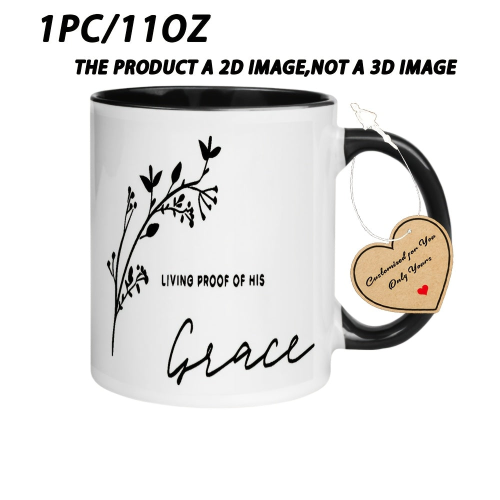 Tailorly Black Accent 11 oz Mug - Branch Grace