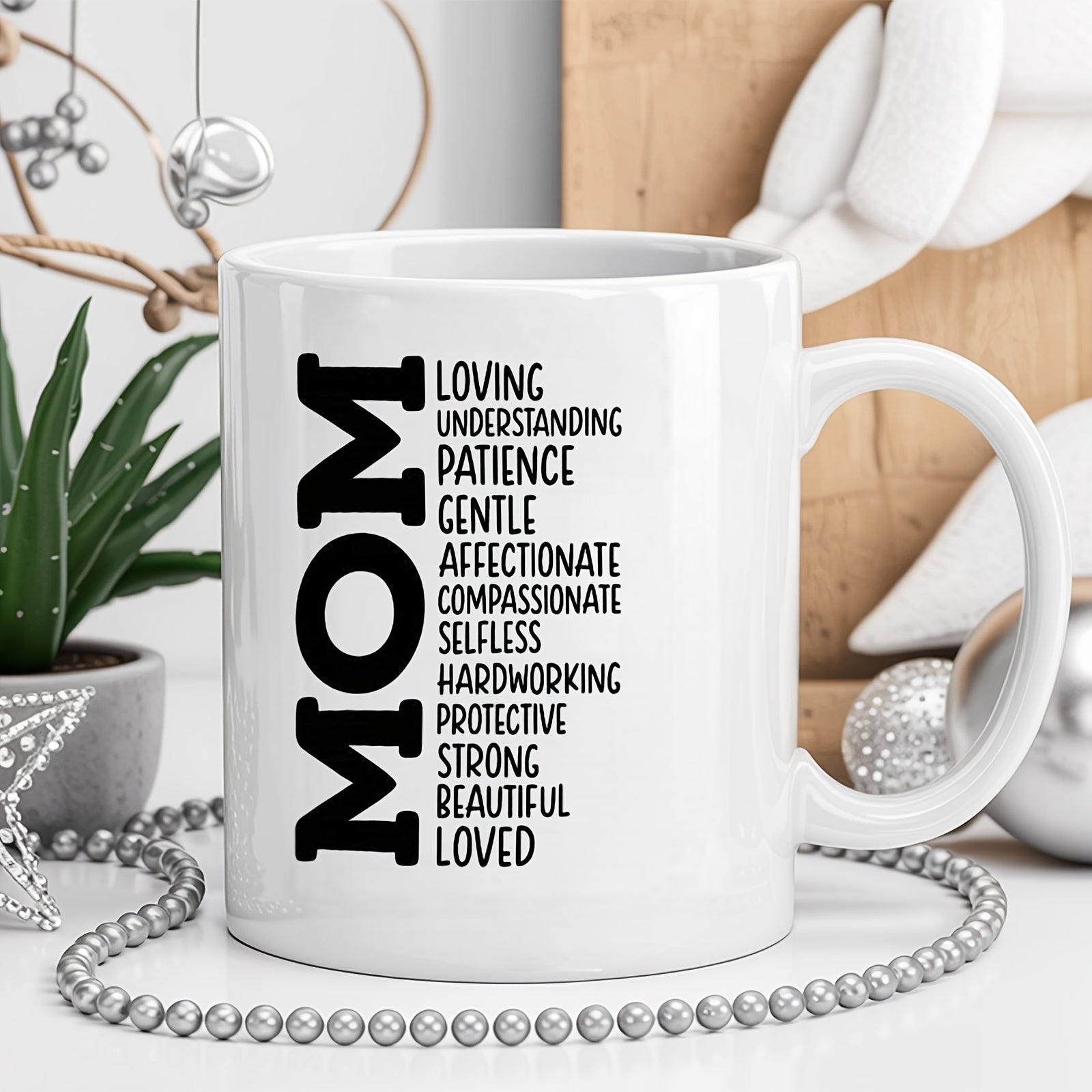 Tailorly White Ceramic 11 oz Mug - golfers birthdays christmas secret christmas gifts mom strength love journey text