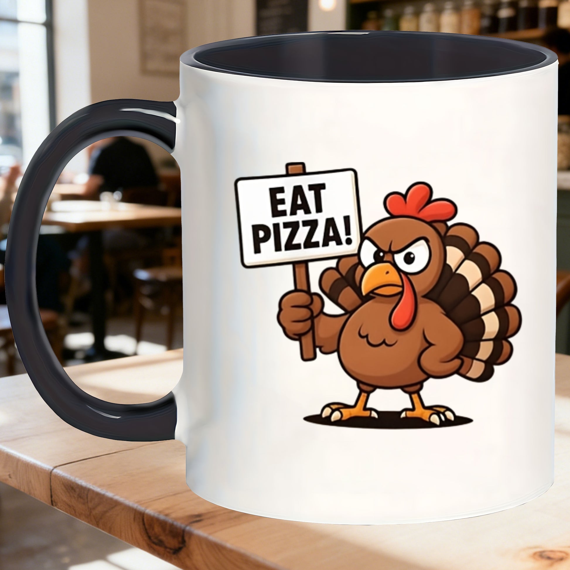 Tailorly Black Accent 11 oz Mug - whimsical