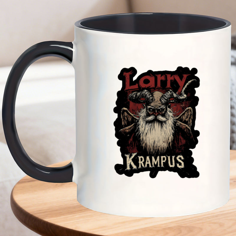Tailorly Black Accent 11 oz Mug - horror comic