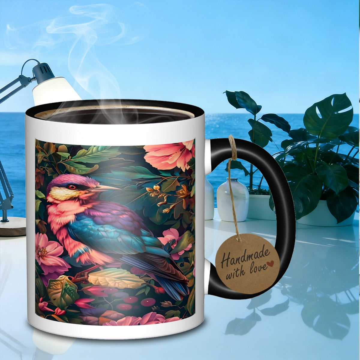 Tailorly Black Accent 11 oz Mug - portrait design
