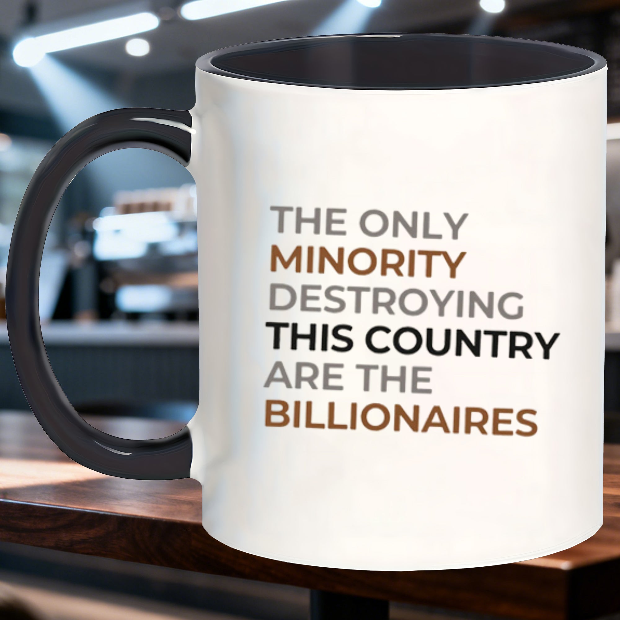 Tailorly Black Accent 11 oz Mug - believe that are the sole harming this birthdays office or home beverages_c2a20c05e9054eaa9311280b25c85289
