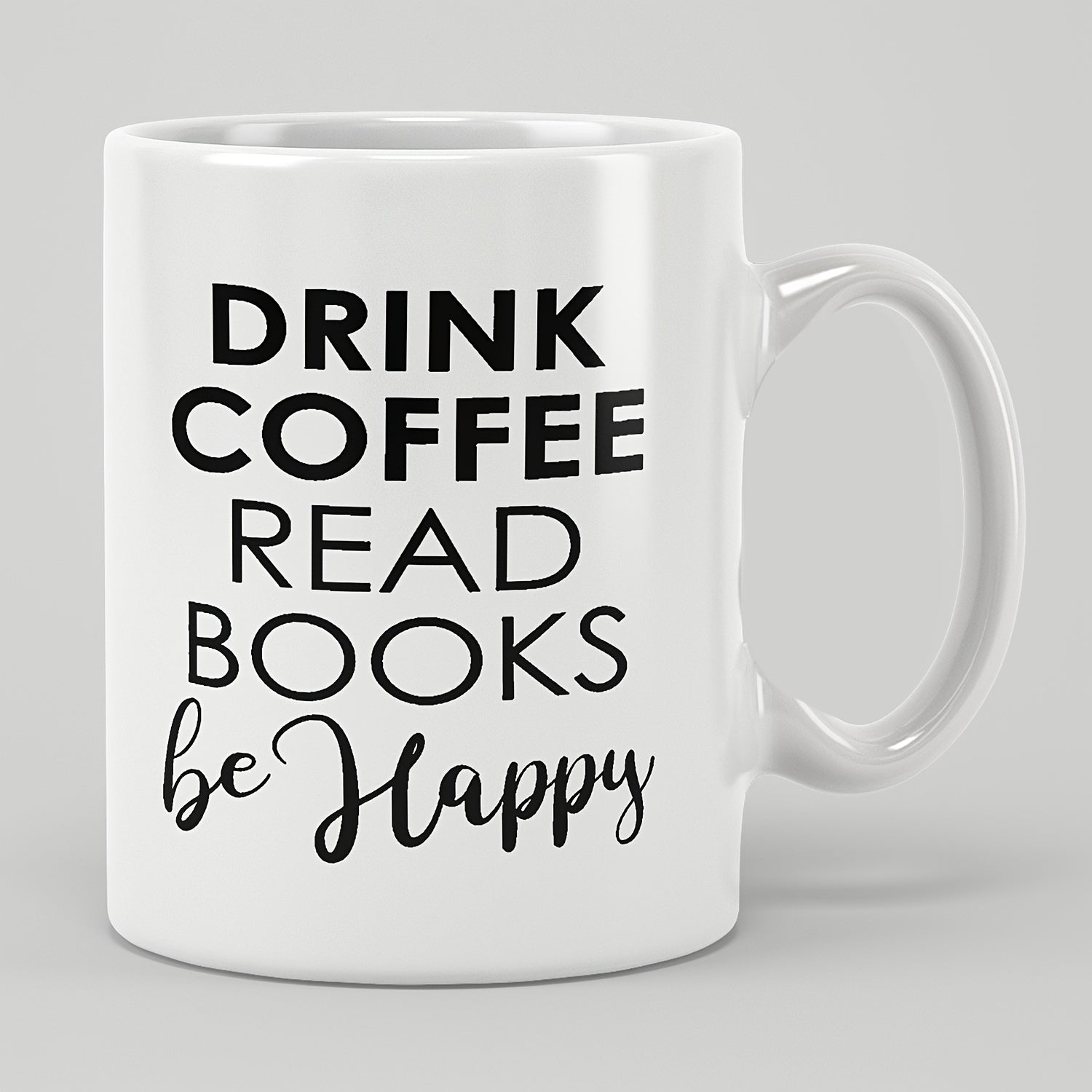 Tailorly White Ceramic 11 oz Mug - funny message