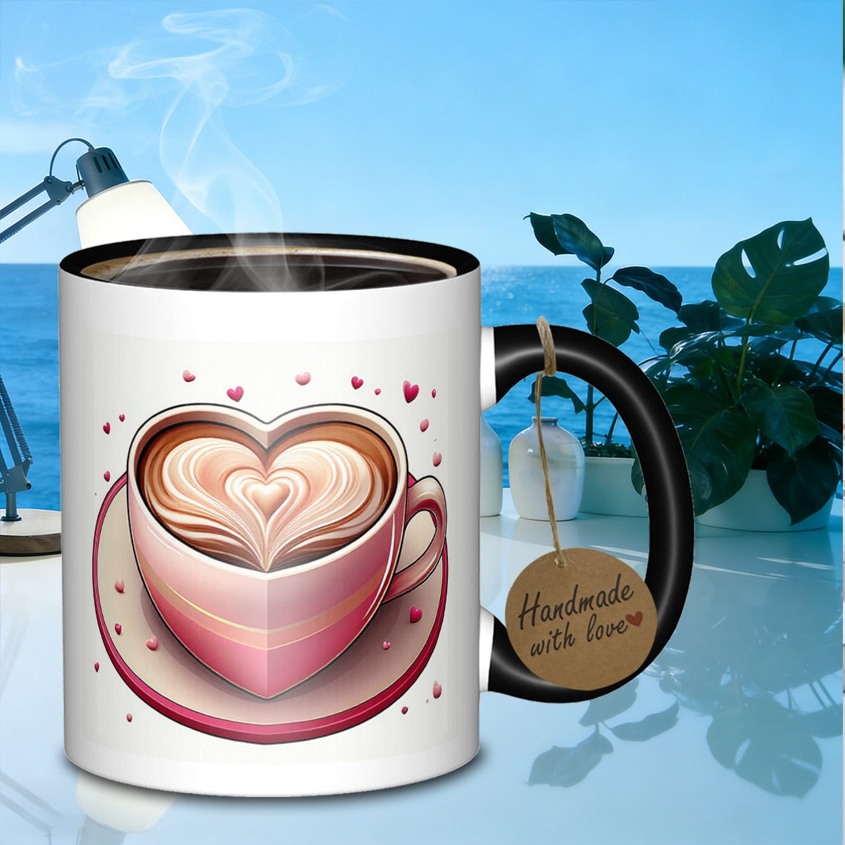 Tailorly Black Accent 11 oz Mug - a ceramic mug featuring a use at the office and events_fa459734e7c24514ae5bbdef8a0f6766