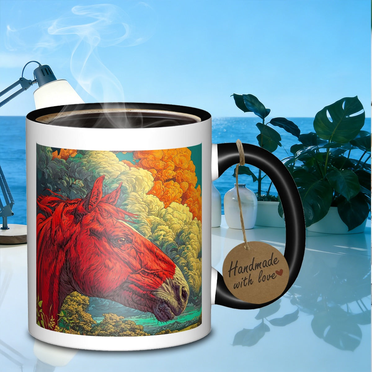 Tailorly Black Accent 11 oz Mug - artwork