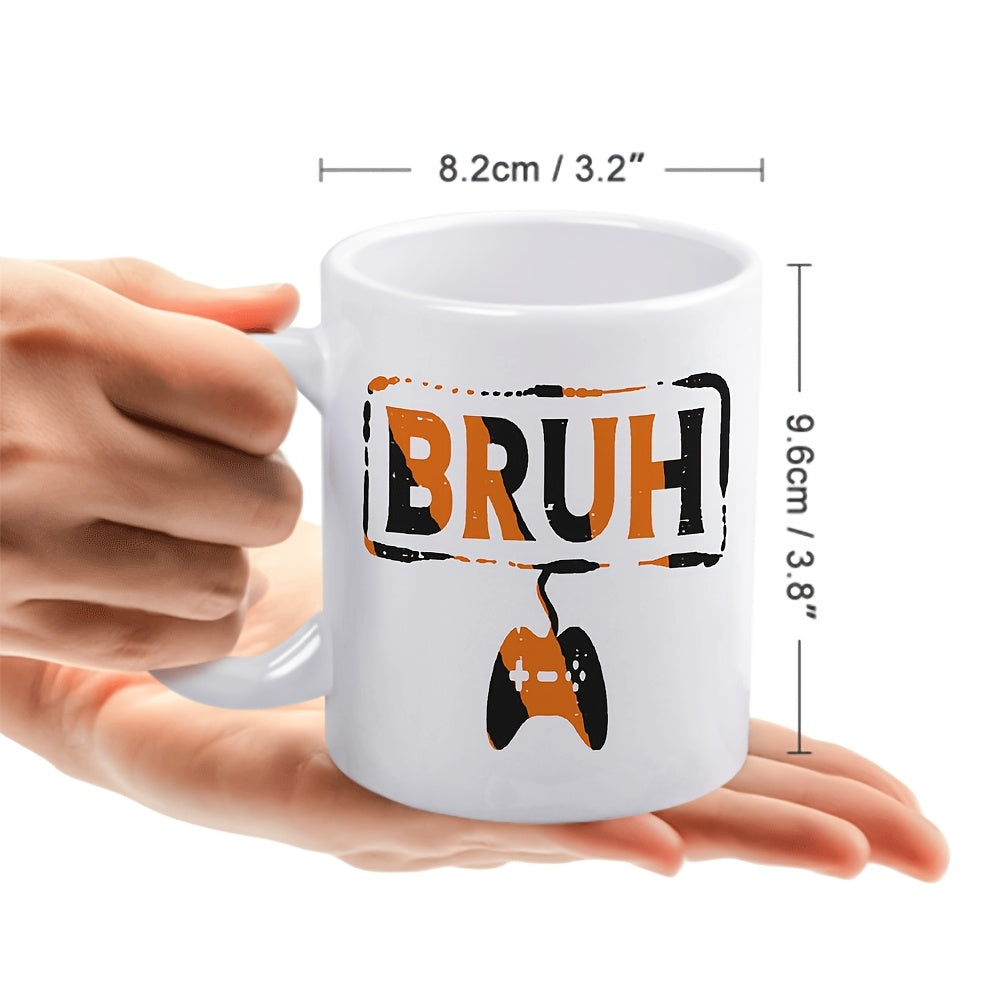 Tailorly White Ceramic 11 oz Mug - golfers birthdays christmas secret christmas gifts controller funny