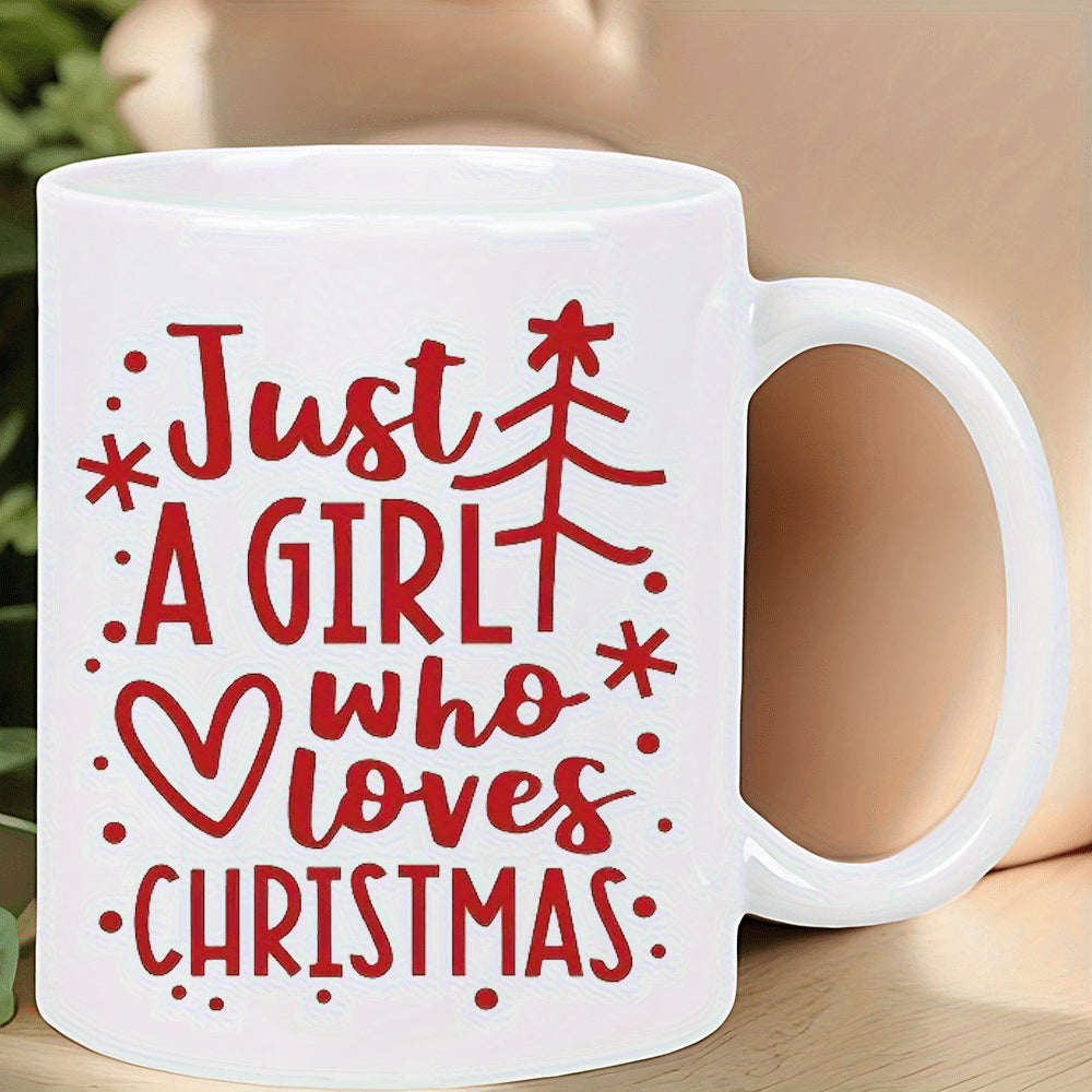 Tailorly White Ceramic 11 oz Mug - golf character design