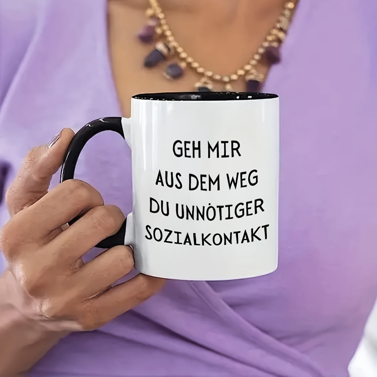 Tailorly Black Accent 11 oz Mug - sports themed
