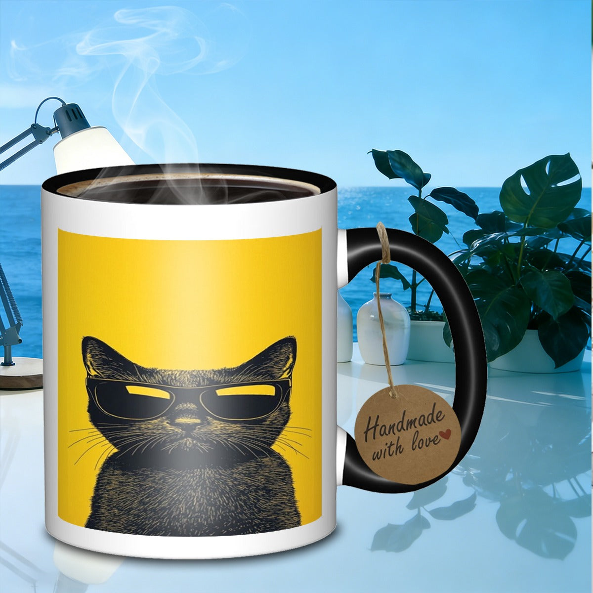 Tailorly Black Accent 11 oz Mug - artwork