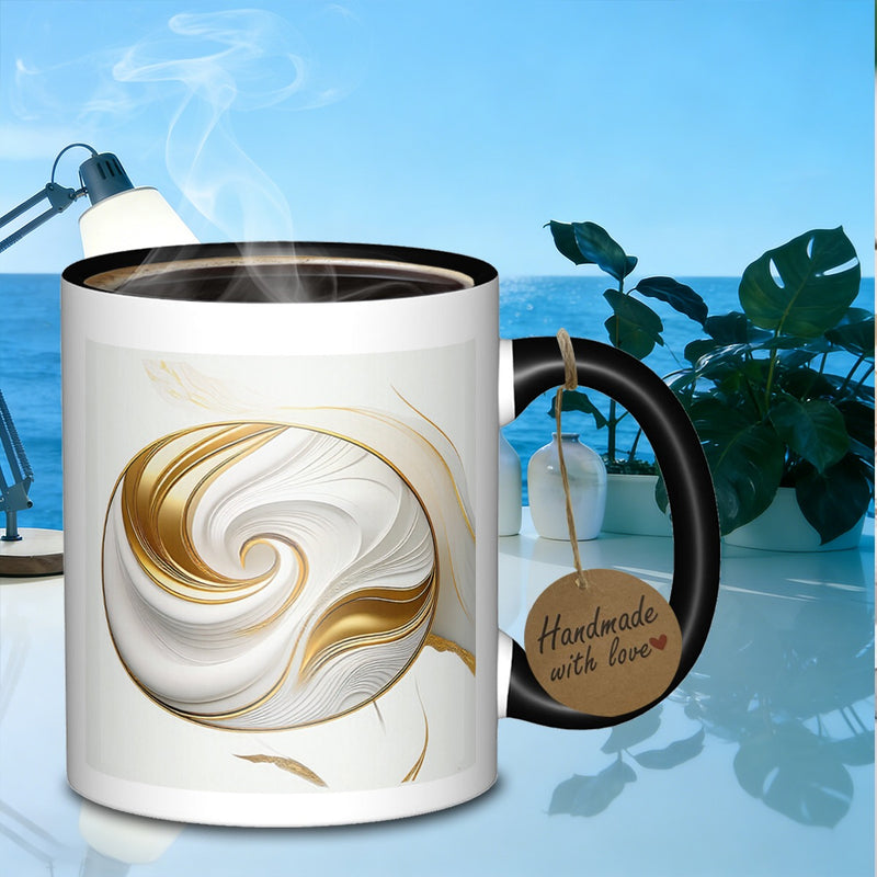 Tailorly Black Accent 11 oz Mug - elegant ceramic mug durable break resistant ideal for restaurant use hand wash only_4fe19231a8ec4a4ca18a6840064ec6e7