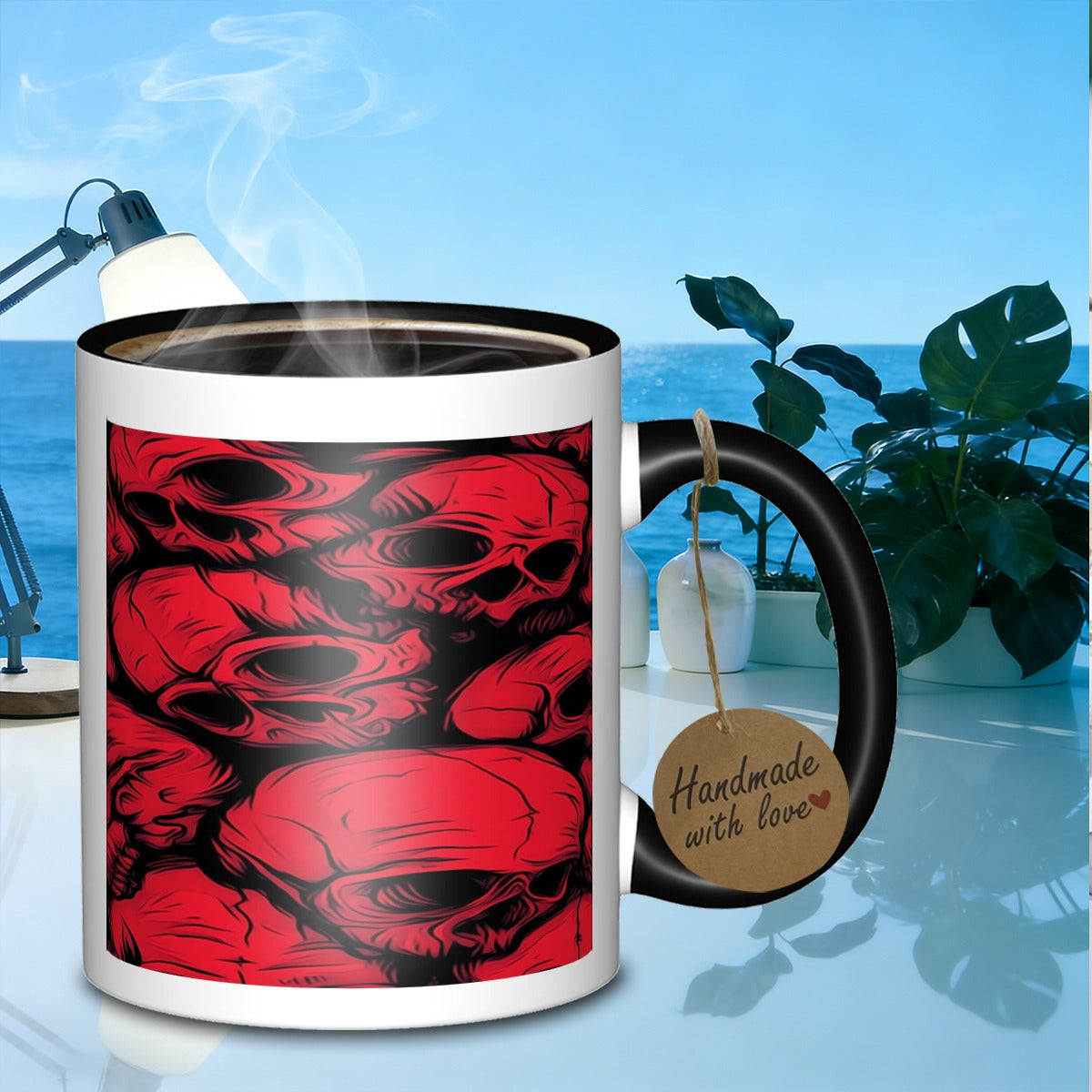 Tailorly Black Accent 11 oz Mug - pattern