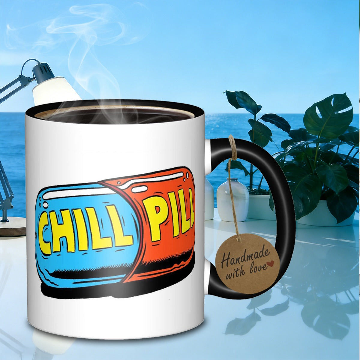 Tailorly Black Accent 11 oz Mug - text "textdishwashersafe porcelain mug ideal for engineers_29484814e1684f8d8ed18f017b4d8d4b"