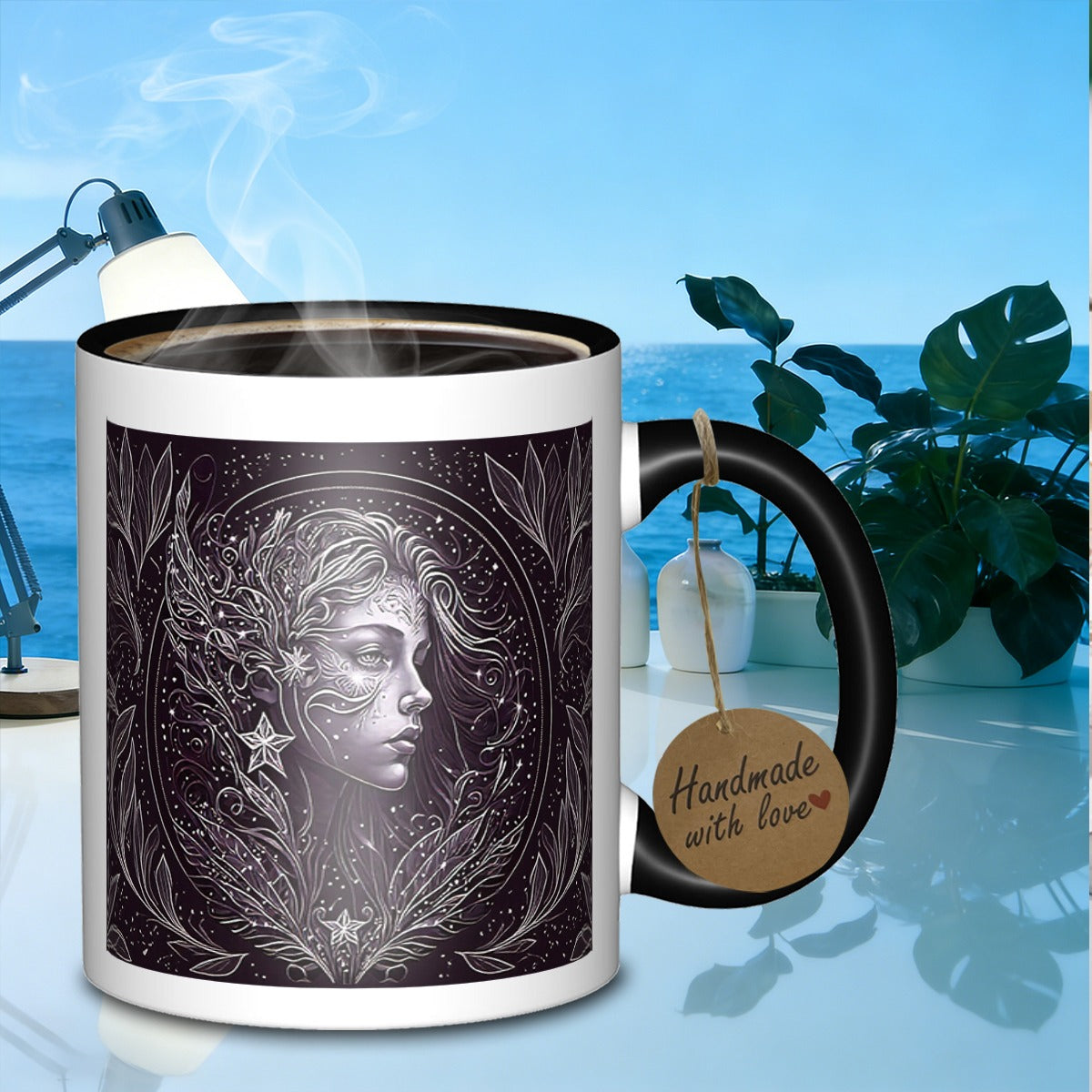 Tailorly Black Accent 11 oz Mug - portraitbookreaders essential stoneware special mug_092253e7a6c241dc82b801d6e1b030e2