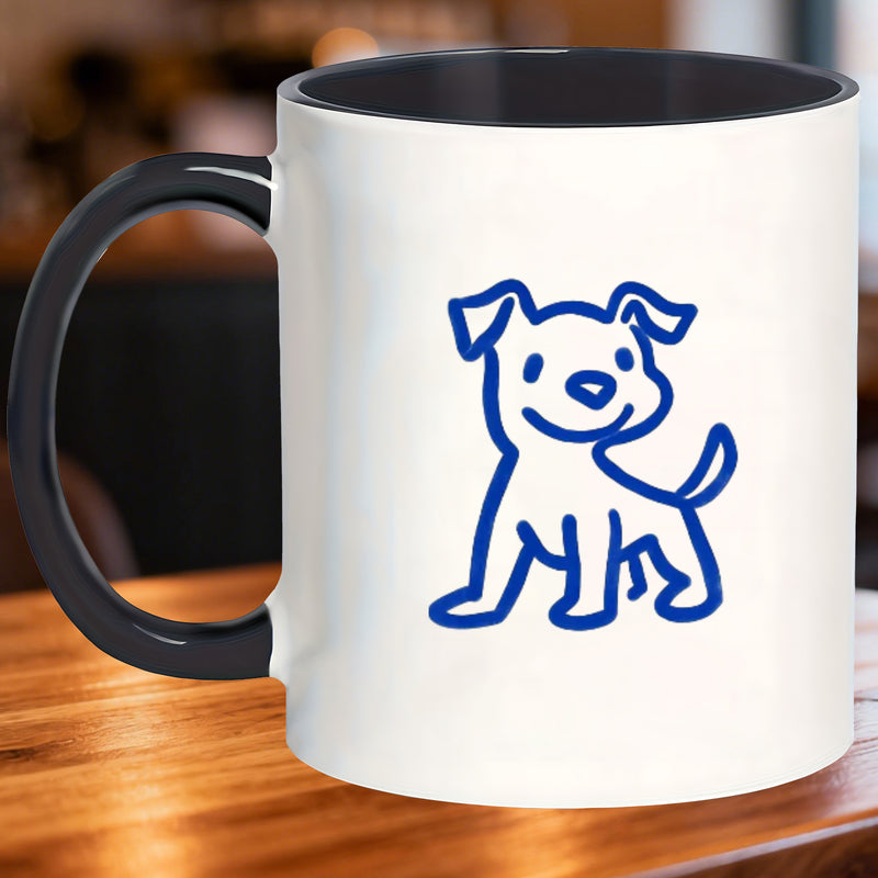 Tailorly Black Accent 11 oz Mug - durable porcelain mugs with a office use and as a unique birthday gift for men and women_af57261a6c9e4badaedc30312c93d800