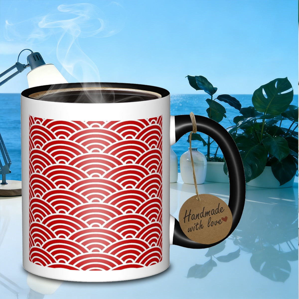Tailorly Black Accent 11 oz Mug - modern design