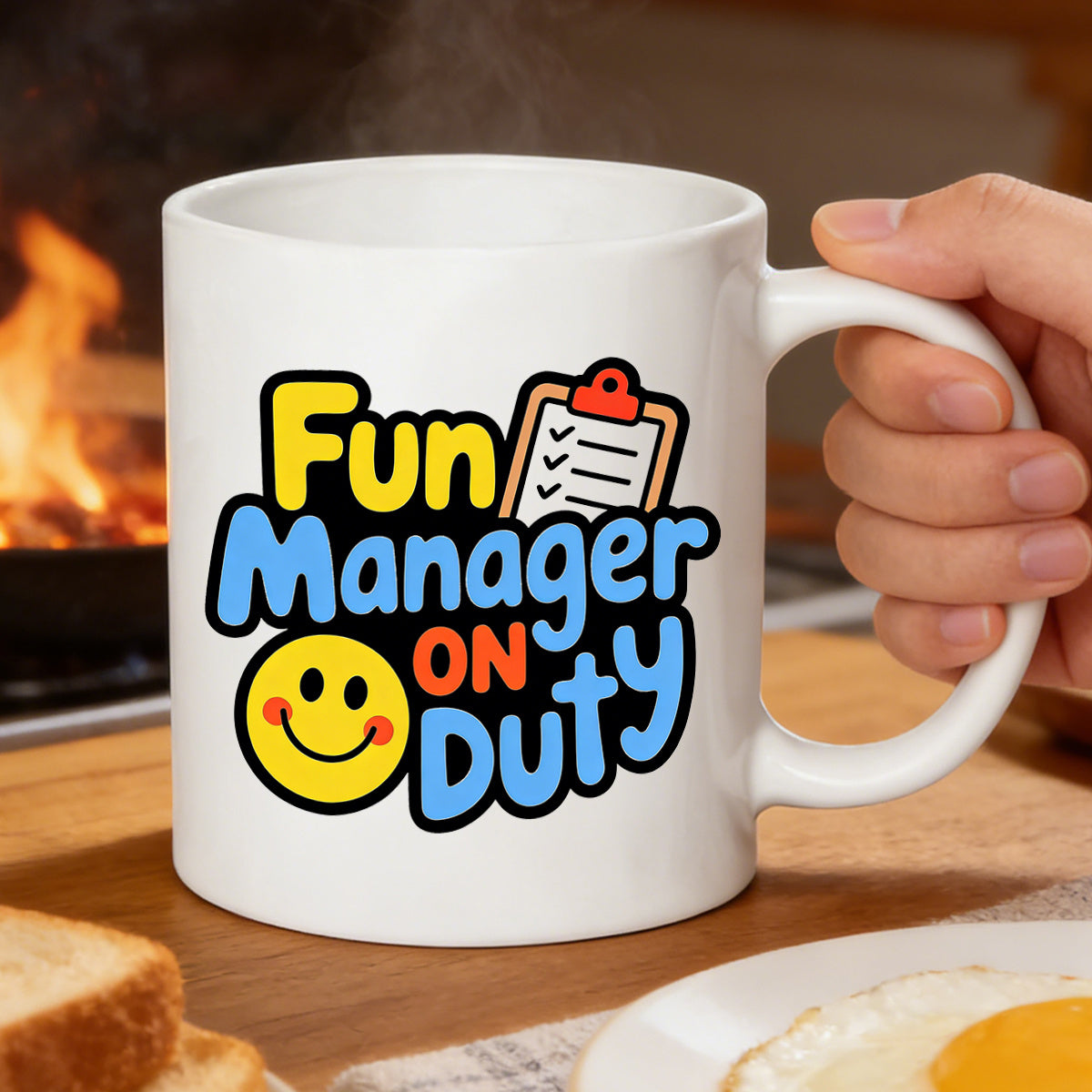 Tailorly White Ceramic 11 oz Mug - humorous 11oz ceramic mug for office use team meetings and a touch of fun to your work desk ideal for managers and