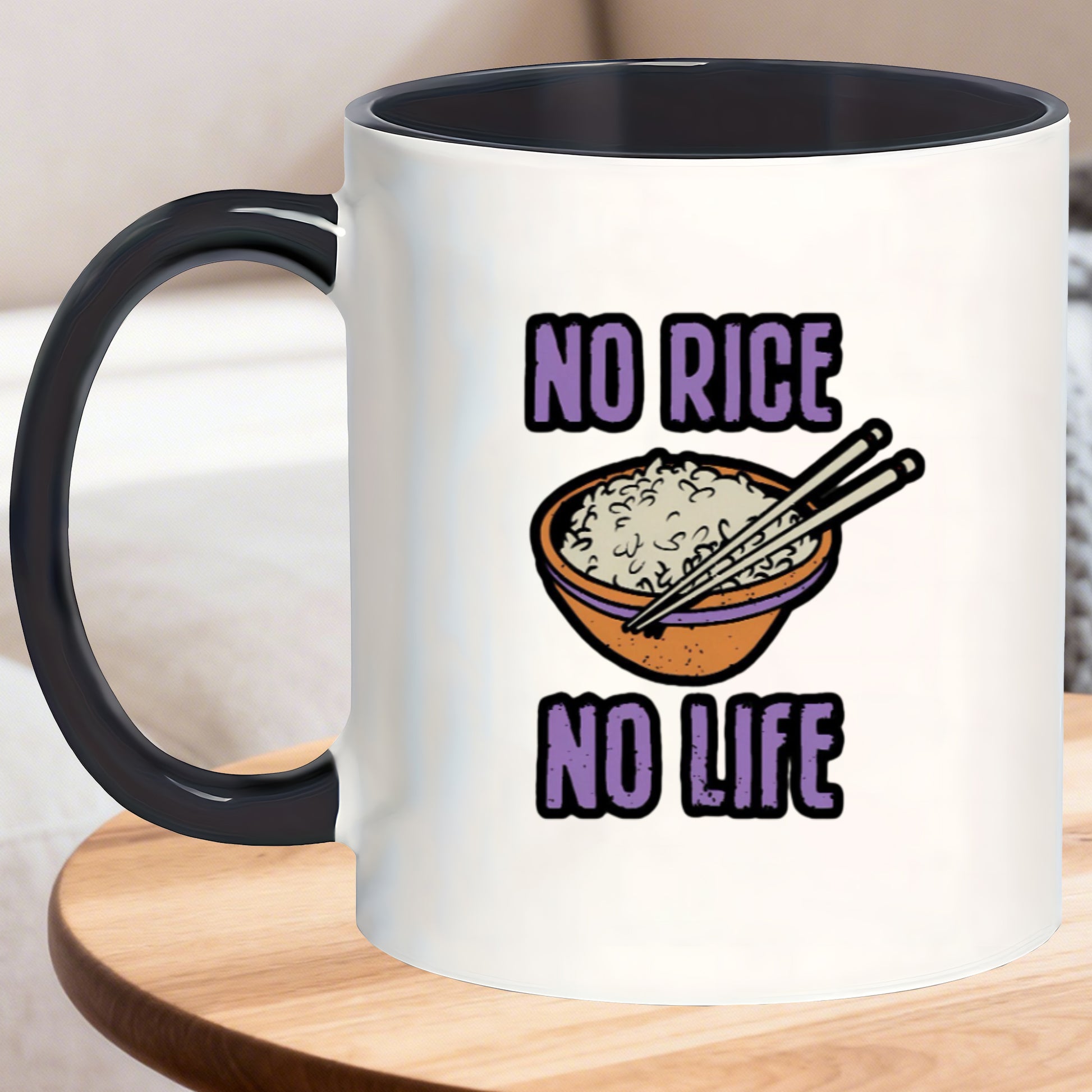 Tailorly Black Accent 11 oz Mug - minimalist matte dishwasher safe daily mugs for oatmeal library tea soda_9da3c62163e749ee89d319815b0a7dd9