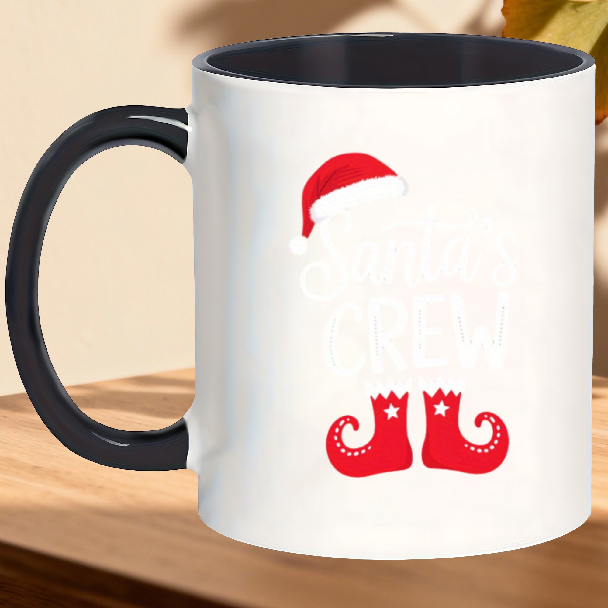Tailorly Black Accent 11 oz Mug - minimalist matte dishwasher safe daily crew mugs apt for water afternoon matcha_4dbba029f7224f778d764faea7d84868