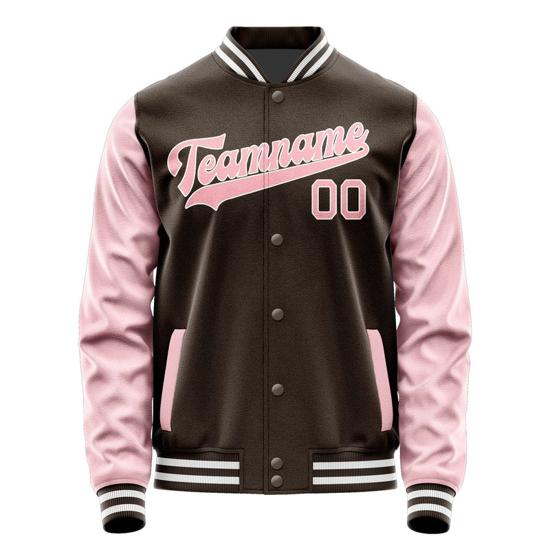Custom Brown Light Pink Jacket JA0101210118B31821