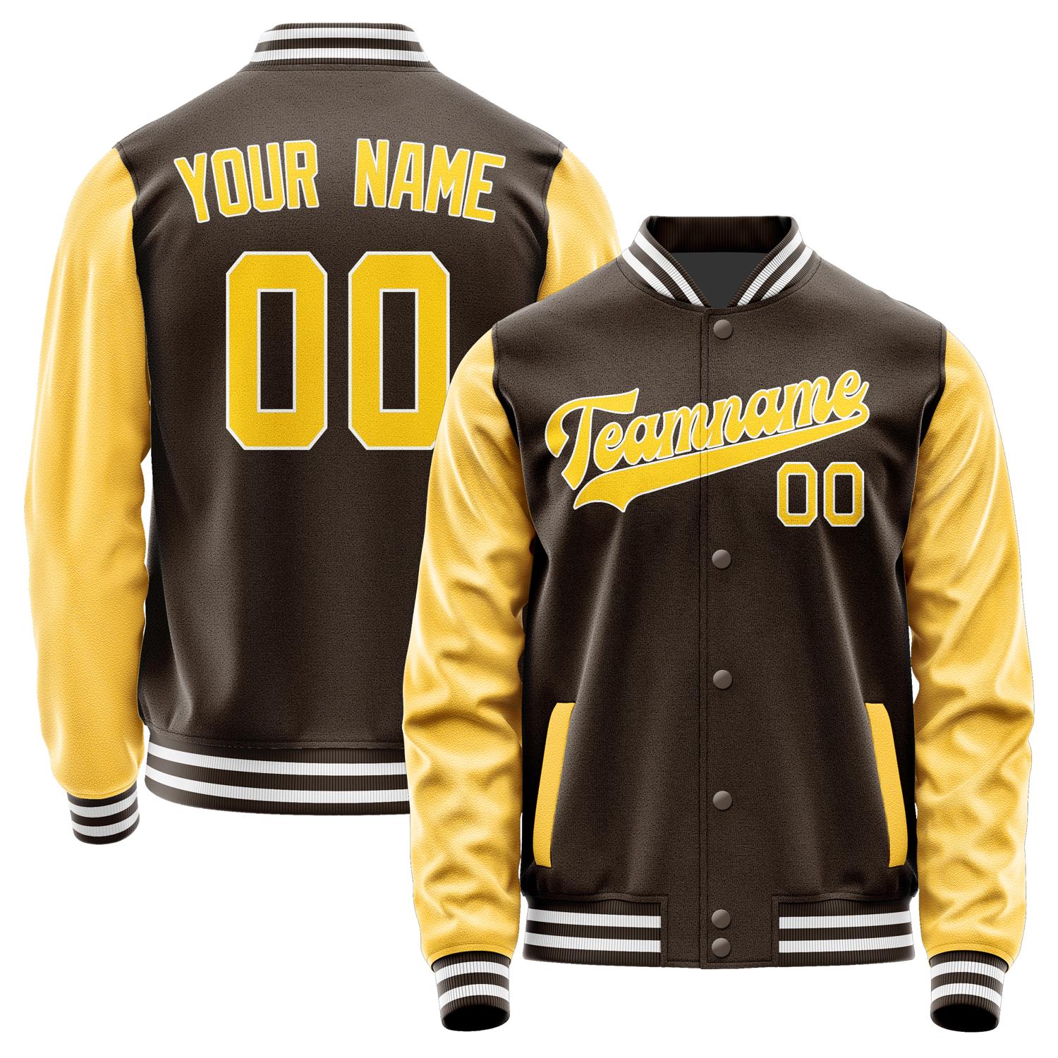 Custom Brown Gold Jacket JA0101300118B31830