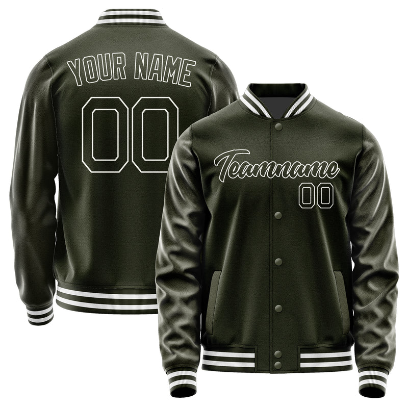 Custom Olive Olive Jacket JA0202020218B21802