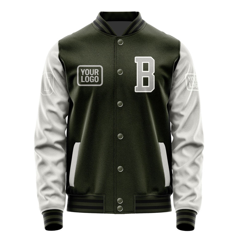 Custom Olive Gray Jacket JA020204021718040418