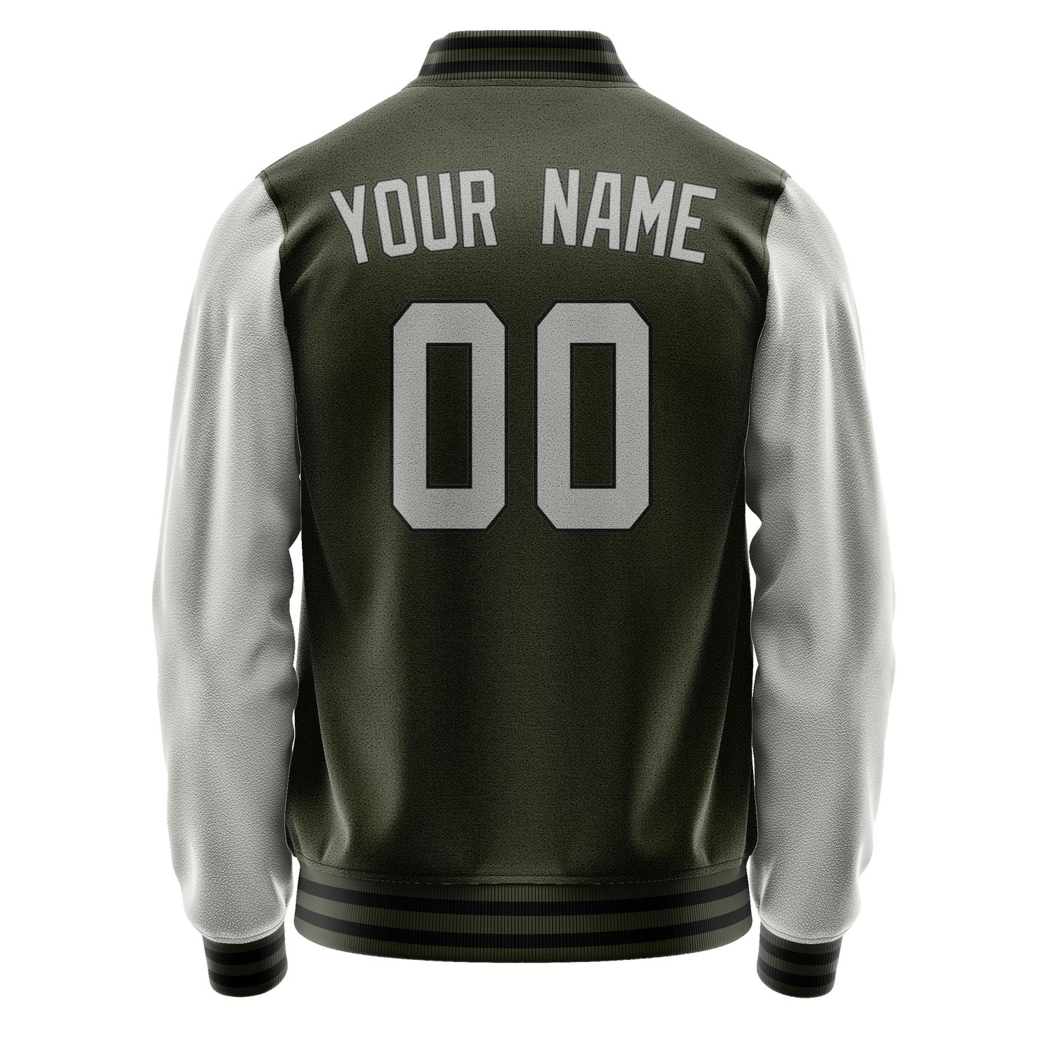 Custom Olive Gray Jacket JA0202040217B31704