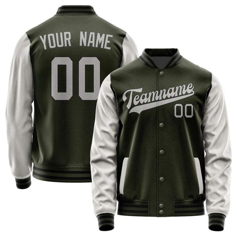 Custom Olive Gray Jacket JA0202040217B31704