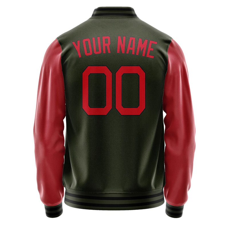 Custom Olive Pink Jacket JA0202130218B21813