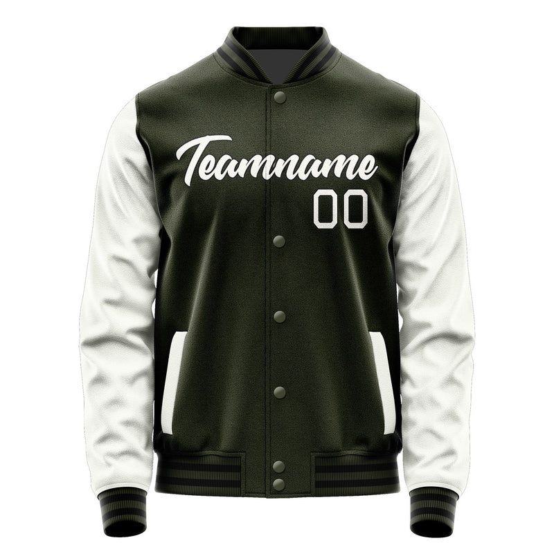 Custom Olive Black Jacket JA0202170218B21817