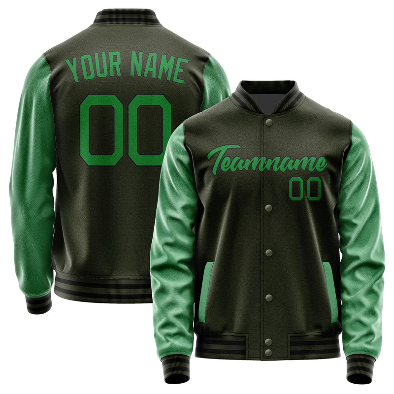 Custom Olive Emerald Green Jacket JA0202240217B21724