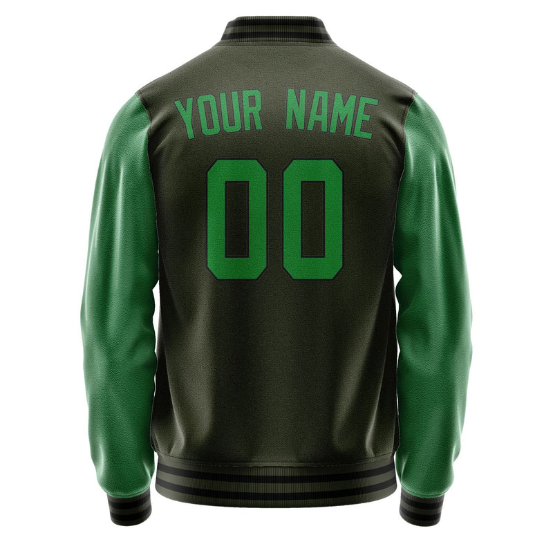 Custom Olive Emerald Green Jacket JA0202240217B31724
