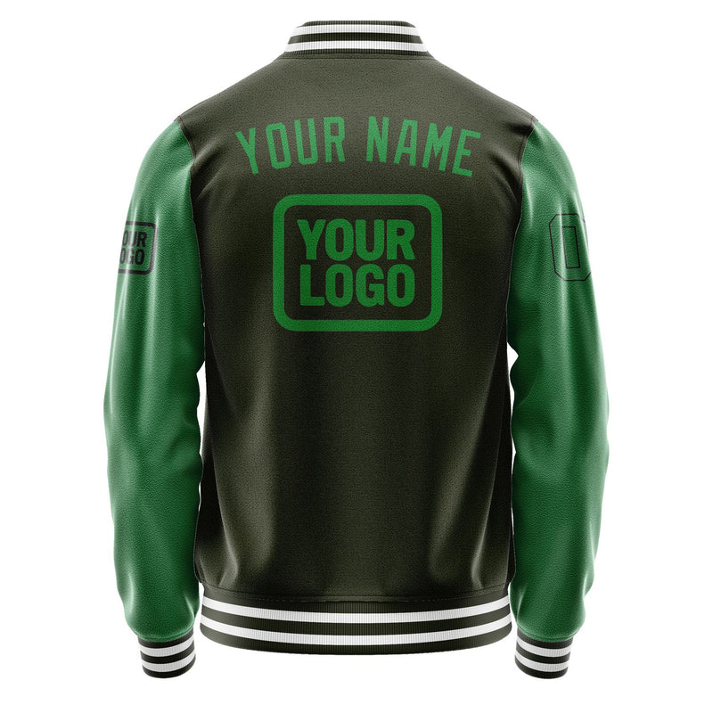 Custom Olive Emerald Green Jacket JA020224021817242417
