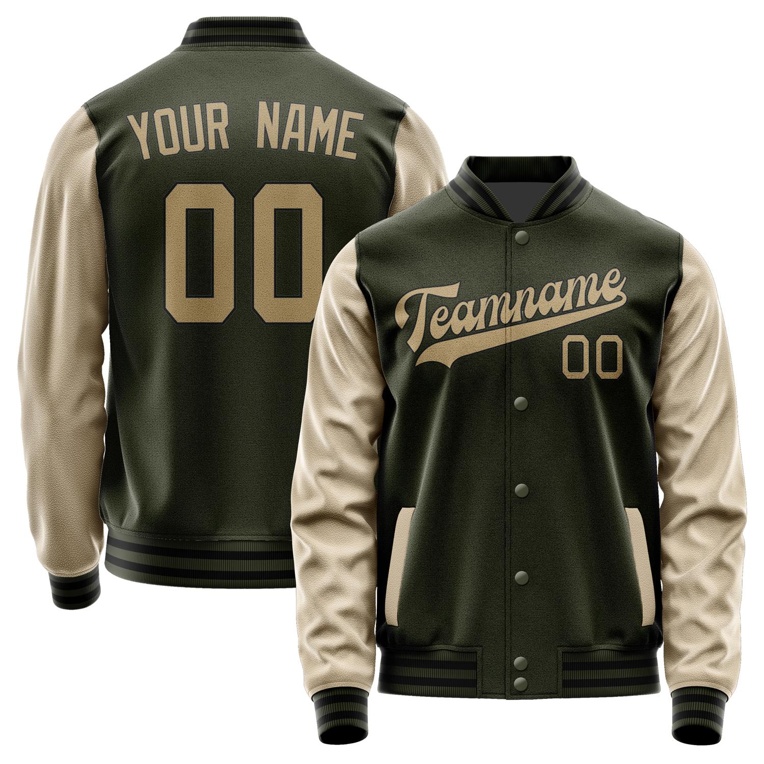 Custom Olive Light Khaki Jacket JA0202250217B31725