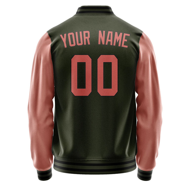 Custom Olive Copper Rose Jacket JA0202290217B31729