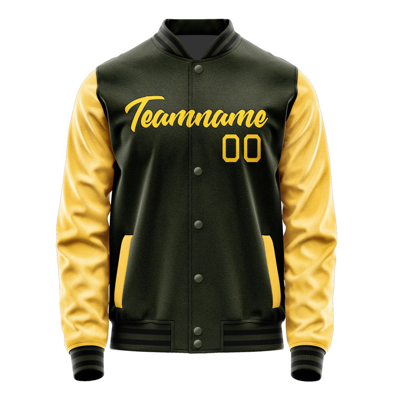 Custom Olive Gold Jacket JA0202300217B21730