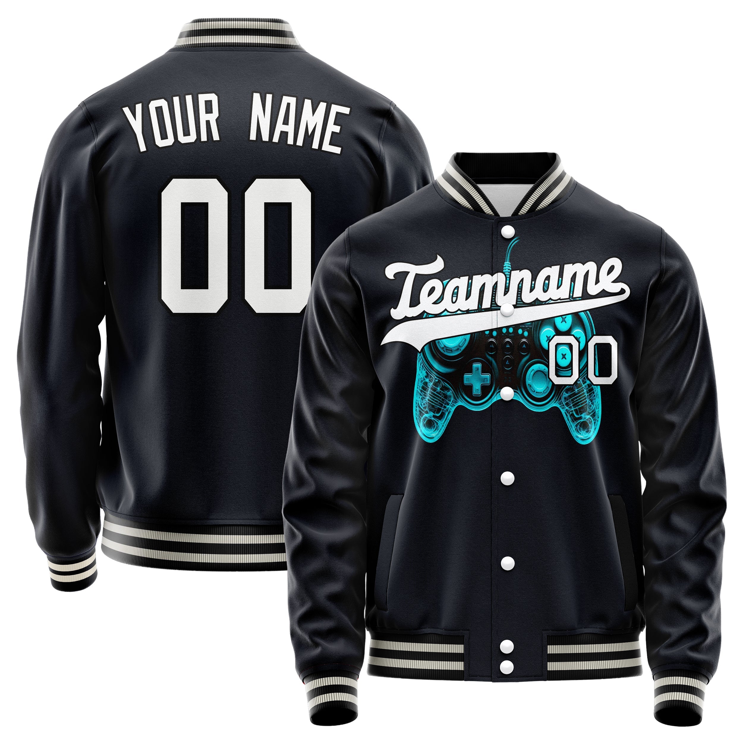 Custom Game Controller Jacket JA02240824PA021