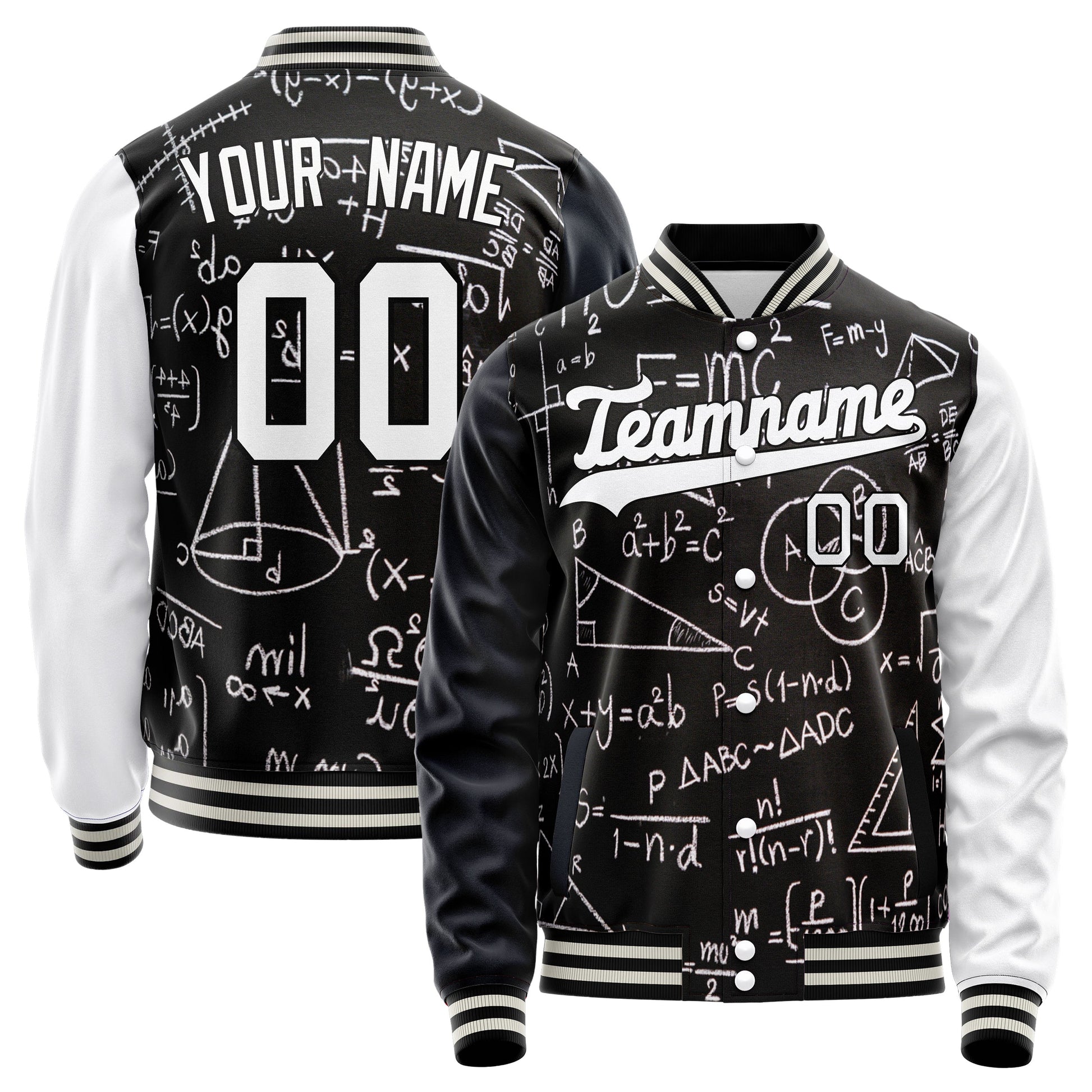 Custom Mathematical Equations Jacket JA02240824PA033
