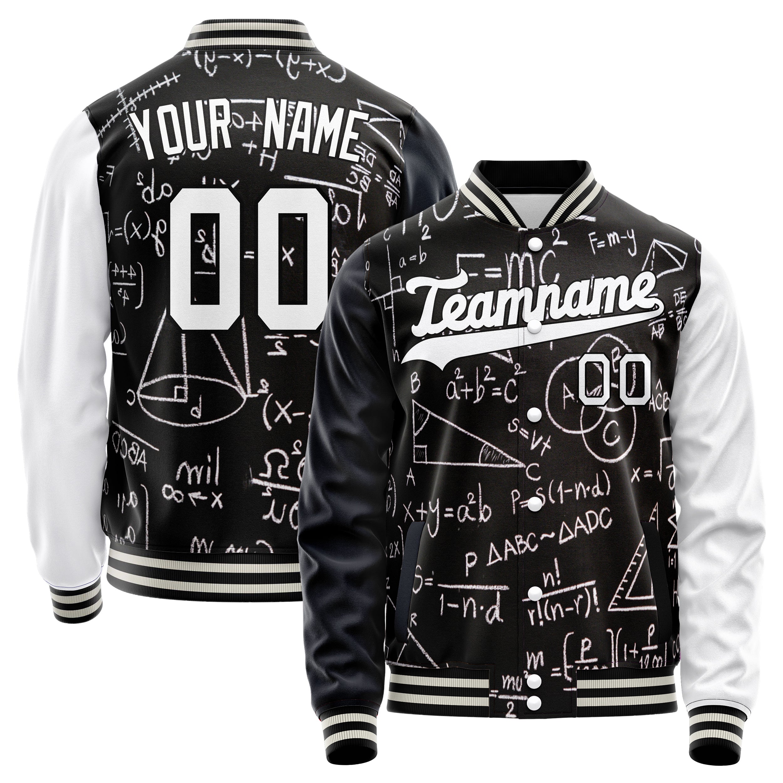 Custom Mathematical Equations Jacket JA02240824PA033