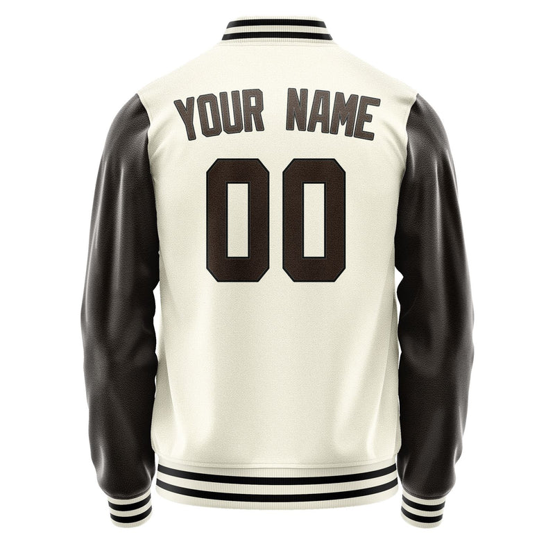 Custom Cream Brown Jacket JA0303010317B31701