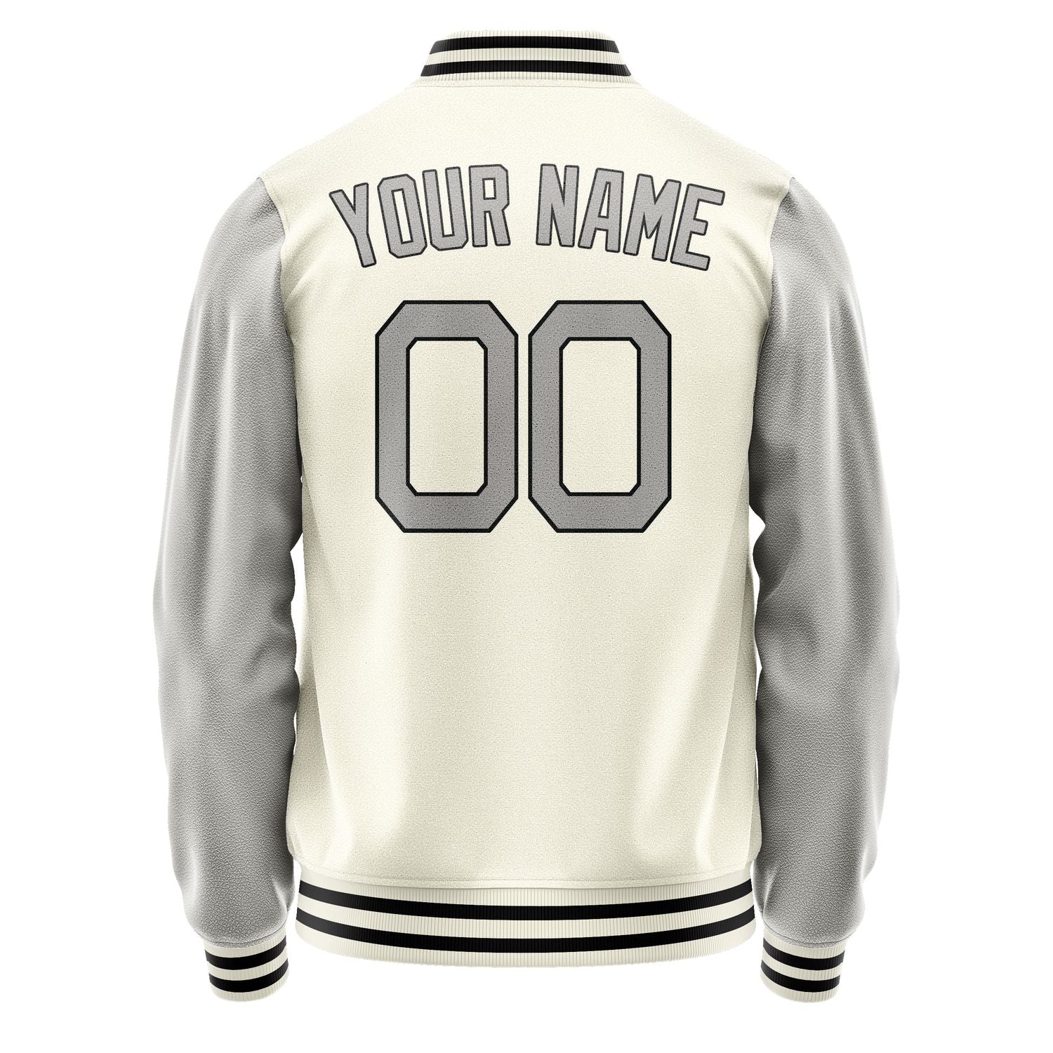Custom Cream Gray Jacket JA0303040317B21704