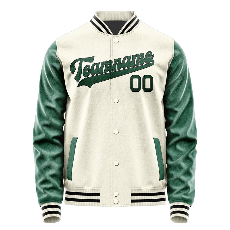 Custom Cream Green Jacket JA0303050317B31705