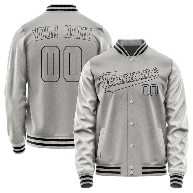 Custom Gray Gray Jacket JA0404040417B31704