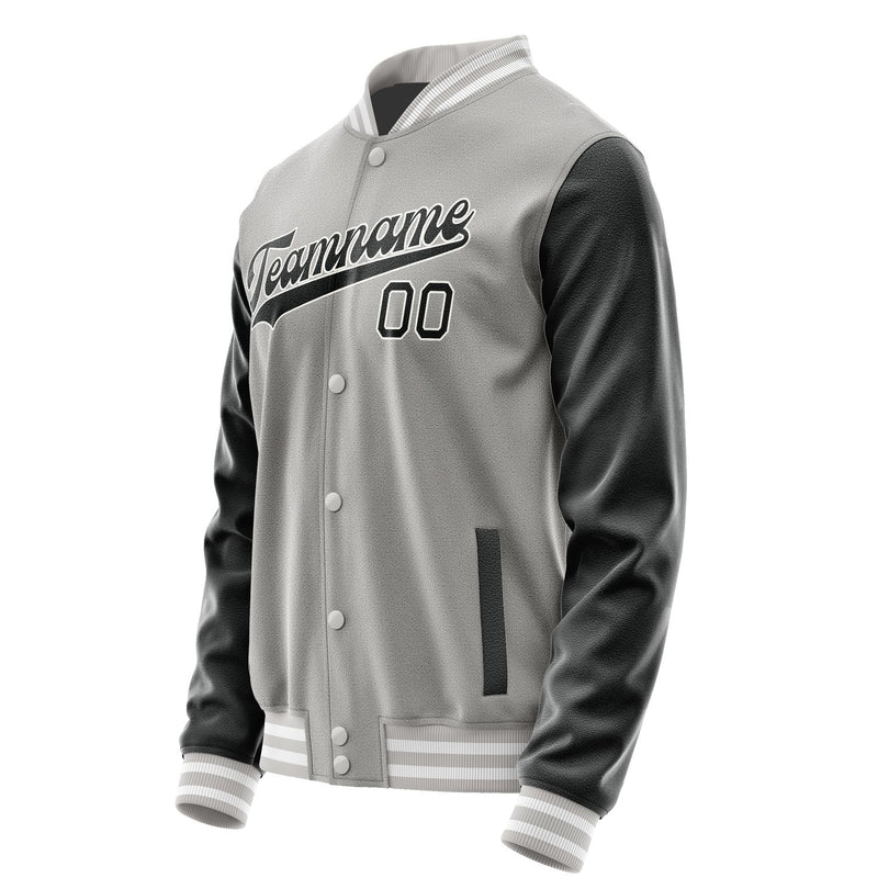 Custom Gray Black Jacket JA0404170418B31817
