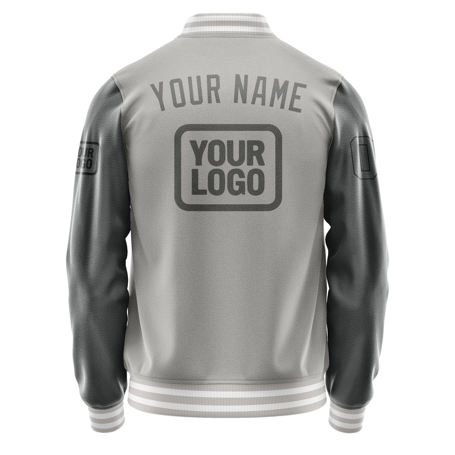 Custom Gray Dark Grey Jacket JA040420041817202017