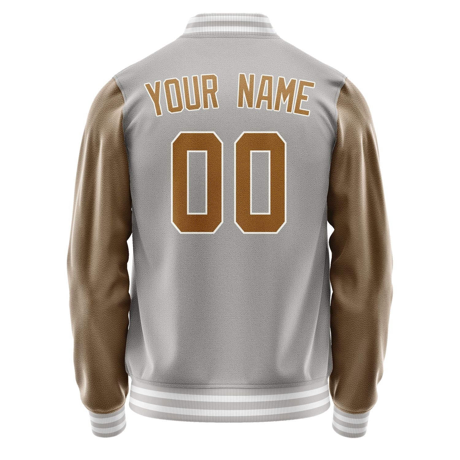 Custom Gray Khaki Jacket JA0404220418B31822