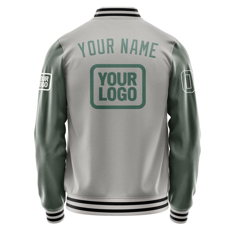 Custom Gray Blue Green Jacket JA040427041718272718