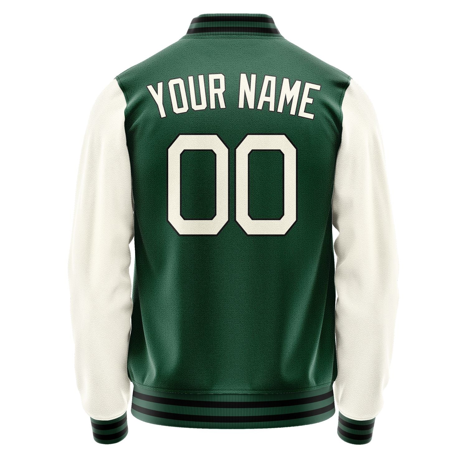 Custom Green Cream Jacket JA0505030517B21703